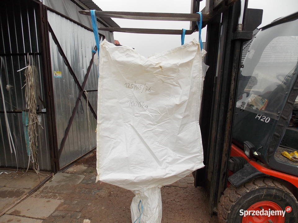 Worki Big bag big bagi zbiornik 1000l palety mazowieckie Nowe Iganie