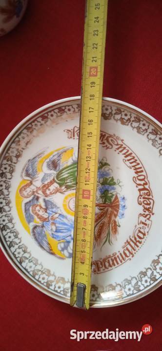 Zestaw pamiątkowy Komunijny z okresu PRL Świdnica