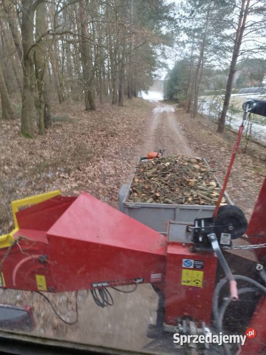 Łupanie drewna rebakowanie wycinka