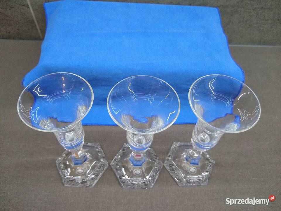 Rosenthal Maria Kryształowa świecznik sygnowany wielkopolskie Kalisz