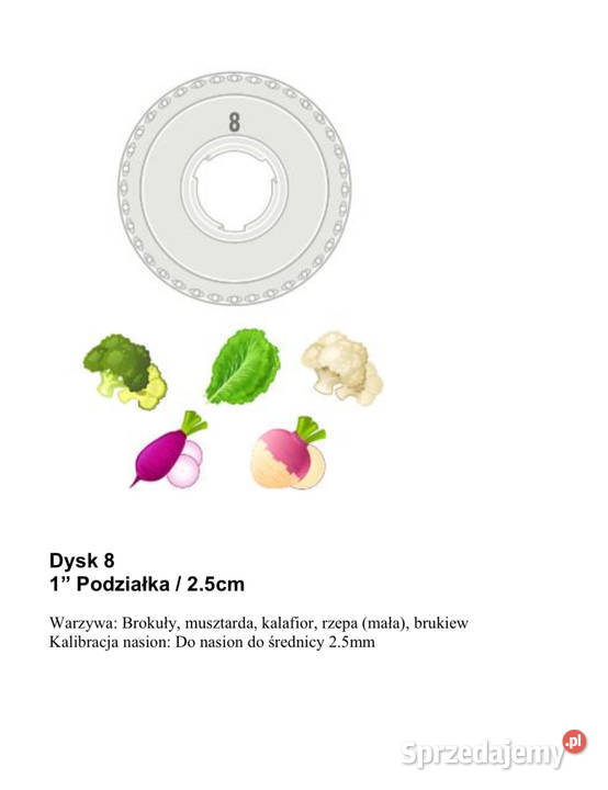 Ręczny siewnik do warzyw Cresco SRS dolnośląskie Jedlina-Zdrój sprzedam