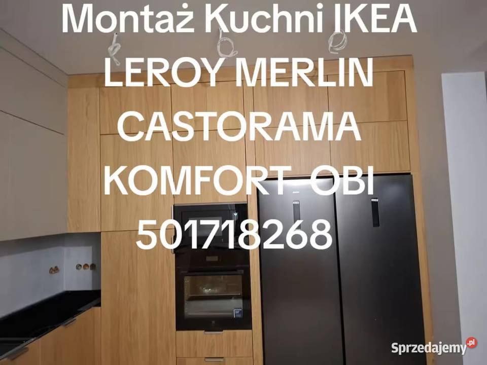 Montaż Kuchni z IKEA Leroy merlin Gdańsk