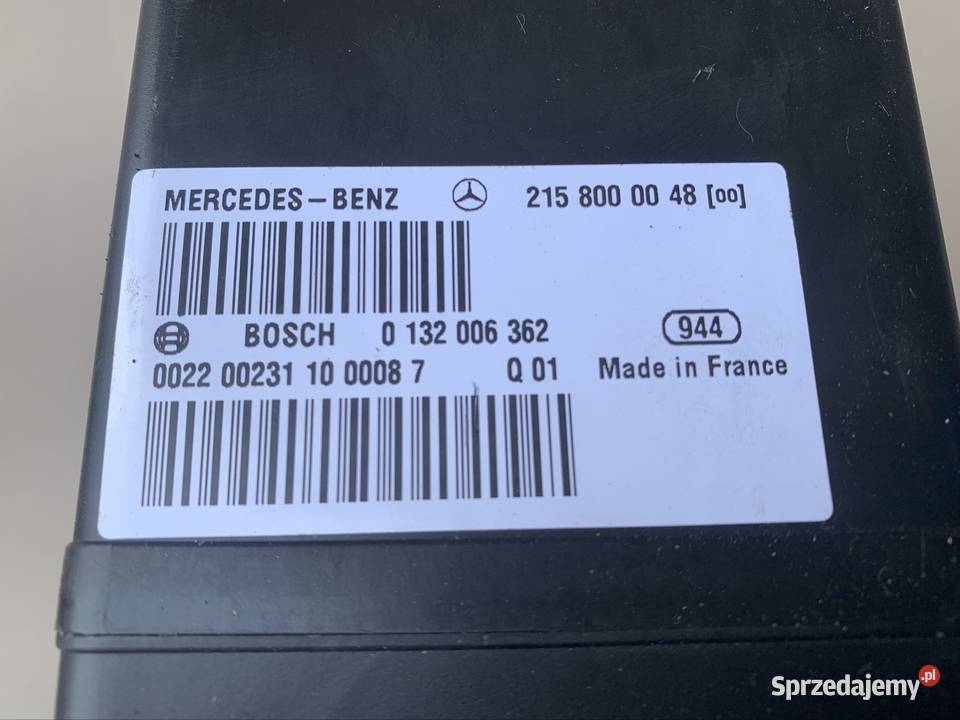 2158000048 pompa centralnego zamka mercedes s osobowe Szczecin