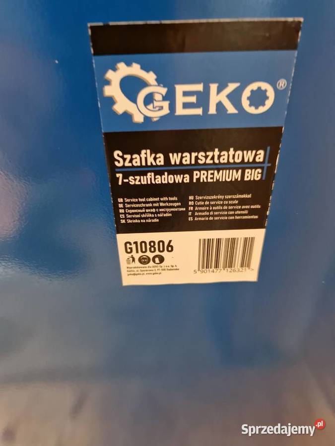 Szafa NARZĘDZIOWA GEKO 775x695x335 7 Szuflad