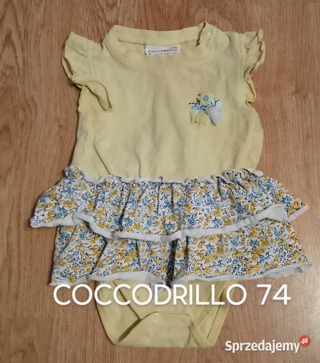 Zestaw body krótki rękaw dziewczęce rozmiar 74 Nysa