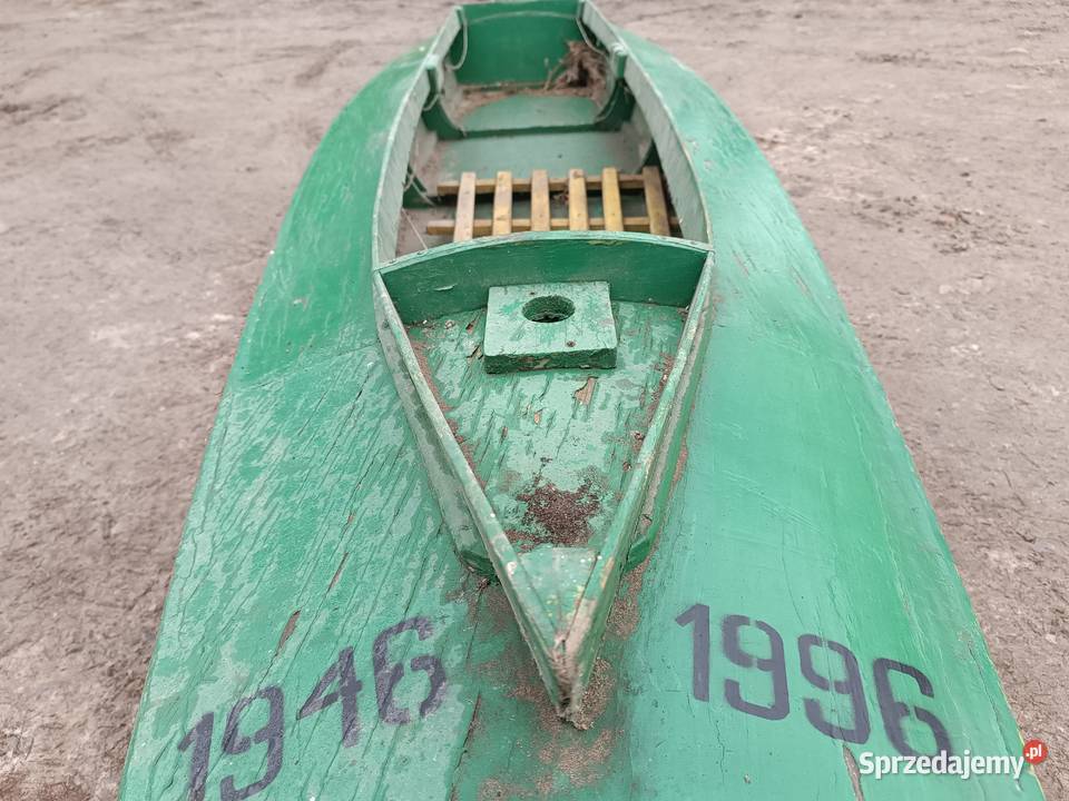 Kajak drewniany zabytek Biłgoraj
