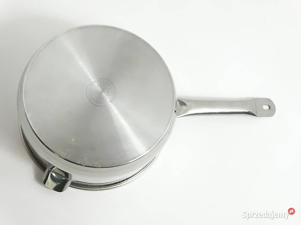 Włoski rondel ze stali nierdzewnej Frabosk 1810 Biłgoraj