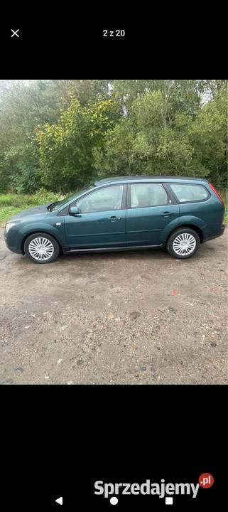 Zadbany Ford Focus Ghia 2006r Rok produkcji 2006 Szczecin