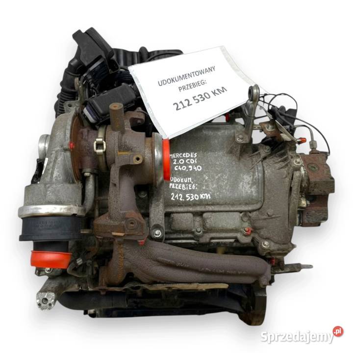 SILNIK 640940 Mercedes W169 A180 W245 B180 18 20 Silniki i osprzęt lubelskie Chełm