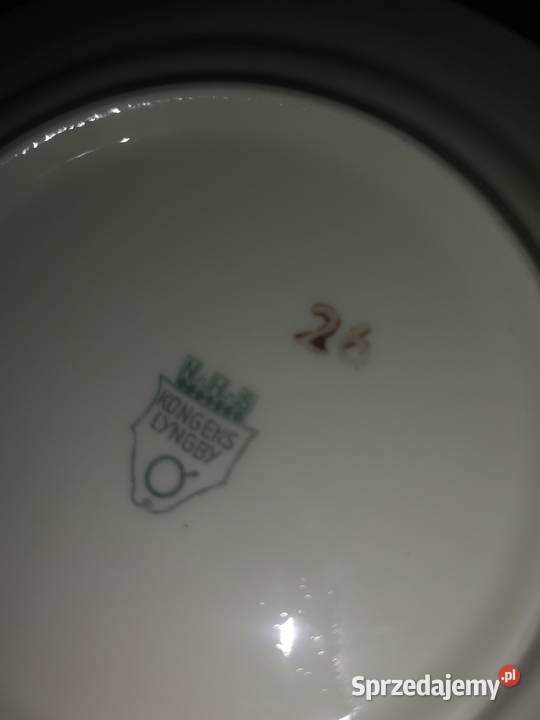 Talerzyk deserowy KPM KOPENHAGA NHS KONGES