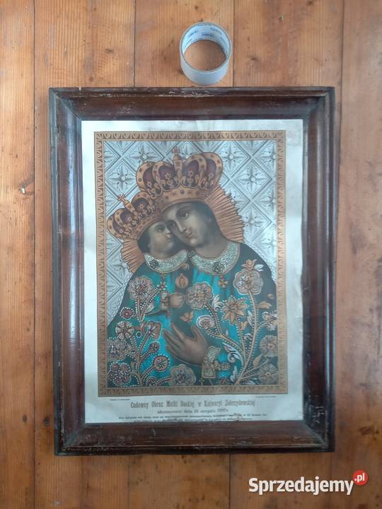 Święty obraz Kalwaria litografia małopolskie Gdów