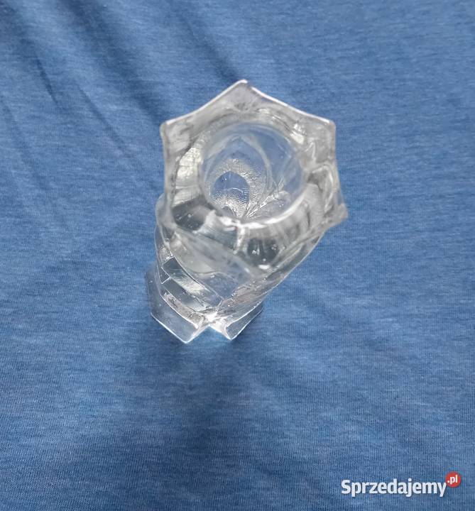 Świecznik Capella Orrefors Szwecja Autor wielkopolskie