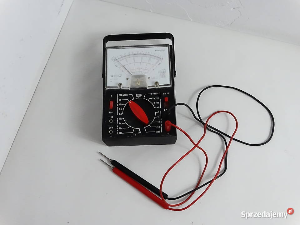 Miernik analogowy Monacor MT300RD Made in Japan Biłgoraj sprzedam