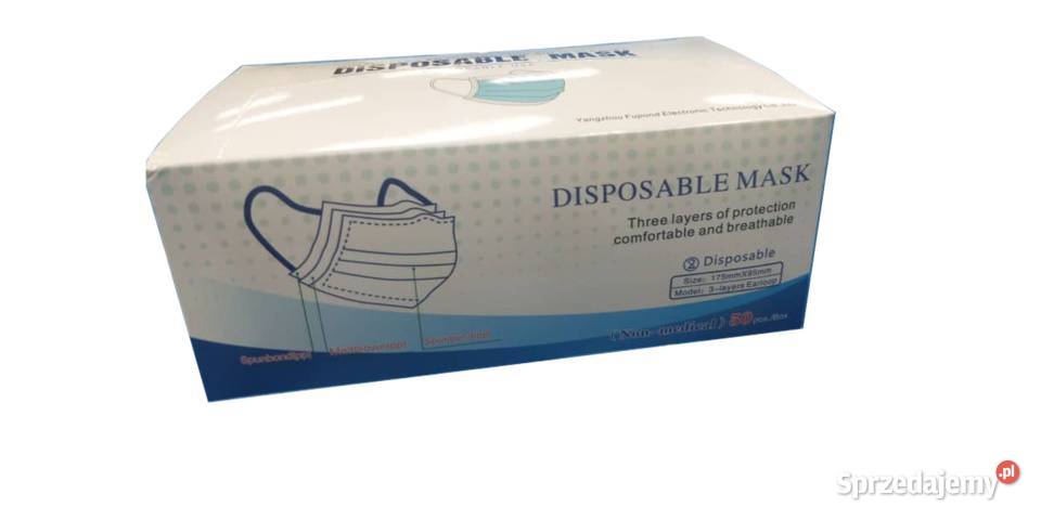 Maseczki ochronne trójwarstwowe Wrocław