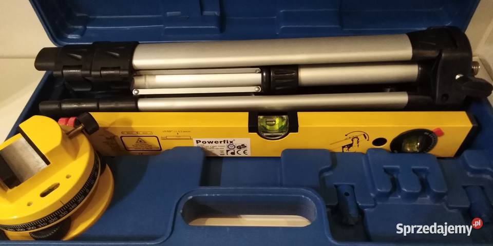 POZIOMICA LASEROWA POWERFIX W WALIZCE