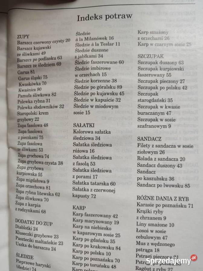książka kucharska Hanna Szymanderska polska Kielce sprzedam