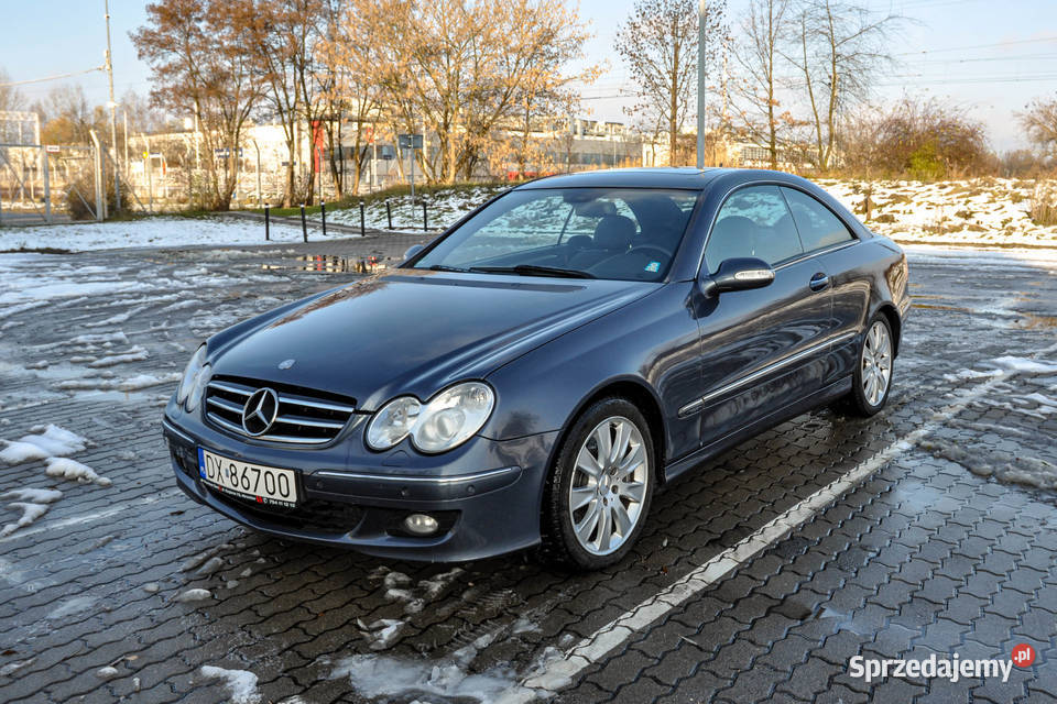 MercedesBenz CLK 30CDI 224 Automat Lift Skóry 291000km Wrocław
