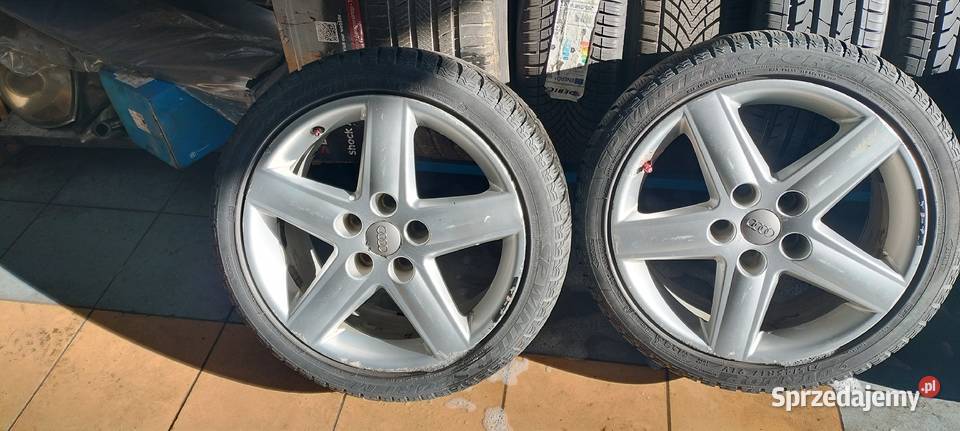 Kola Aluminiowe 5x112 AUDI 17 Oryginal opony