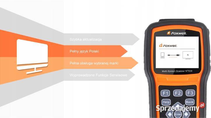 FOXWELL NT 530 Tester diagnostyczny Wodoodporna Gorzów Wielkopolski