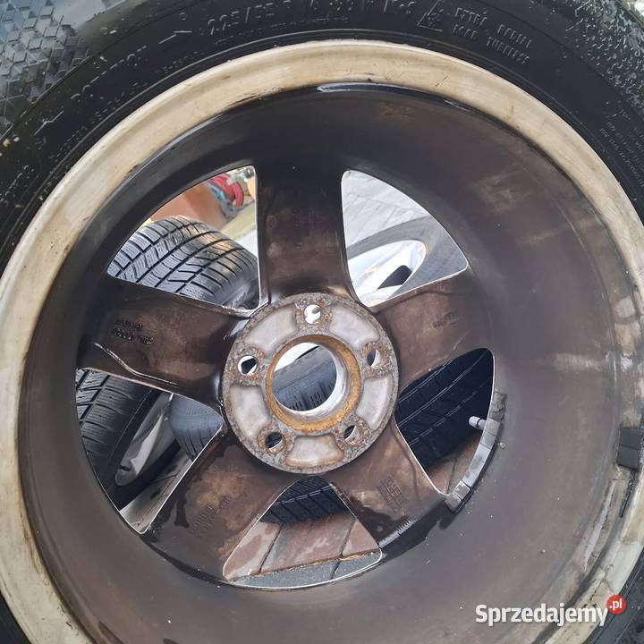 koła alufelgi opony zimowe 22555 R16 audi 2022 Kotomierz