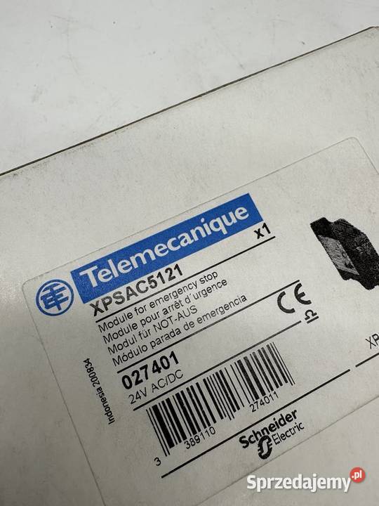 Telemecanique XPSAC5121 Safety Relay Biznes i Przemysł mazowieckie