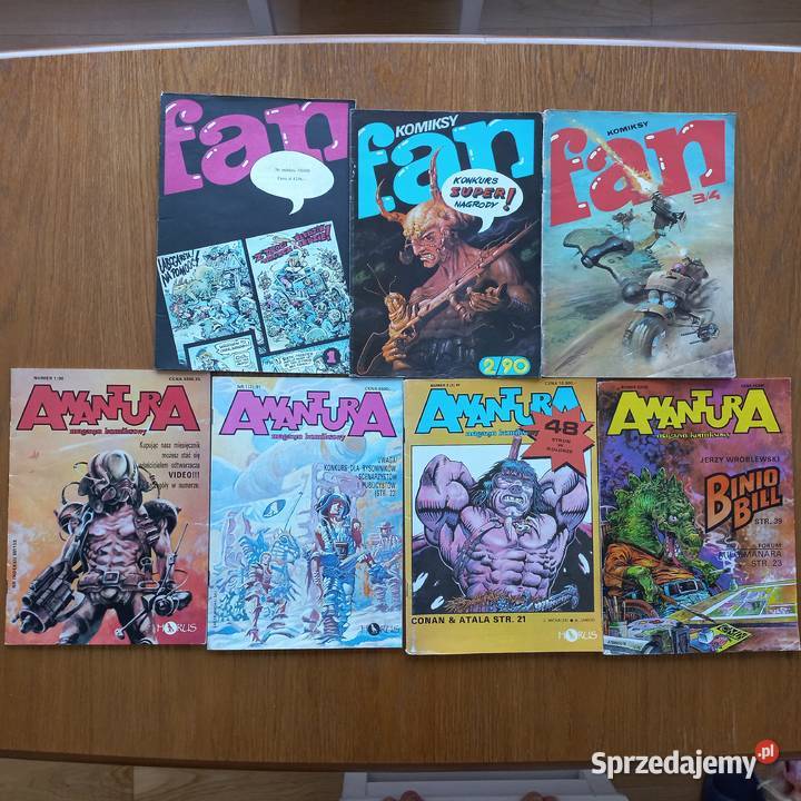 Fan Awantura Aria komiksy PRL