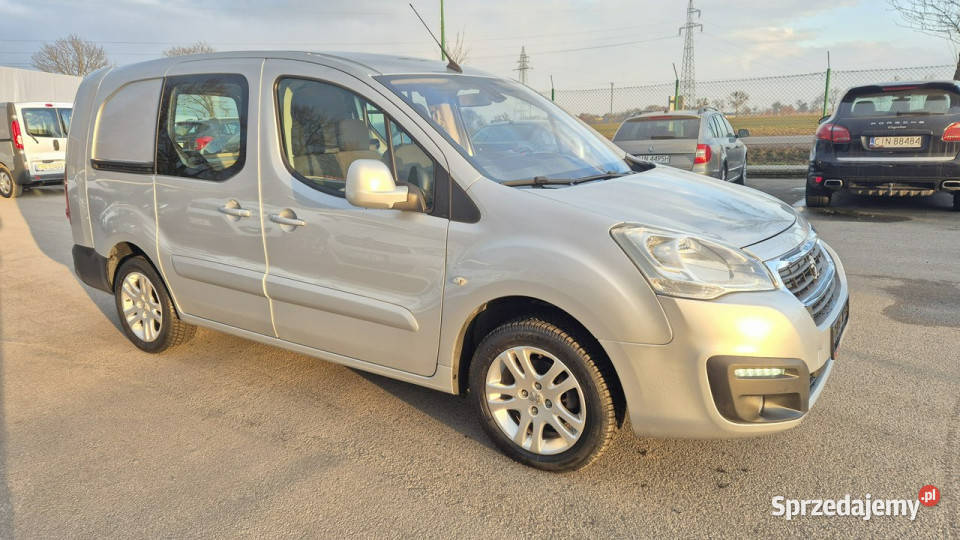 Peugeot Partner 16eHDI 90 L2H1 Długi Long centralny zamek Gniewkowo