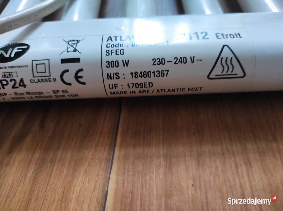 Elektryczny Grzejnik łazienkowy grzejnik na Grzejniki Ogrzewanie Łódź