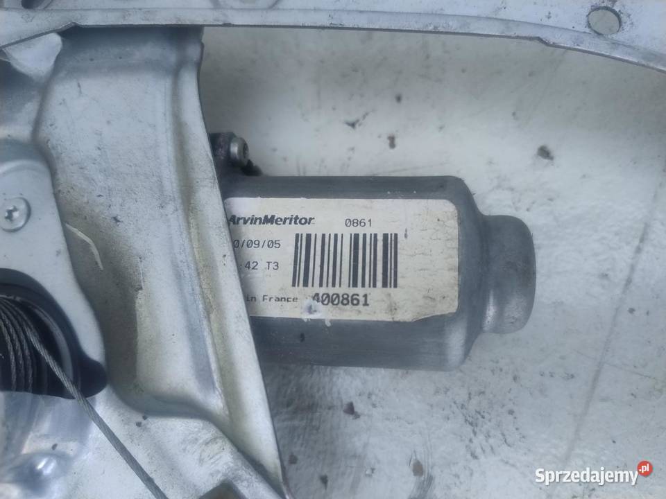 MECHANIZM PODNOŚNIK SZYBY PRAWY PRZÓD RENAULT