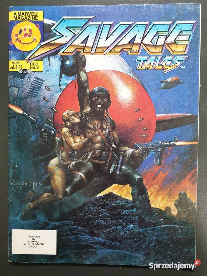 Savage Tales Marvel Magazine 1985