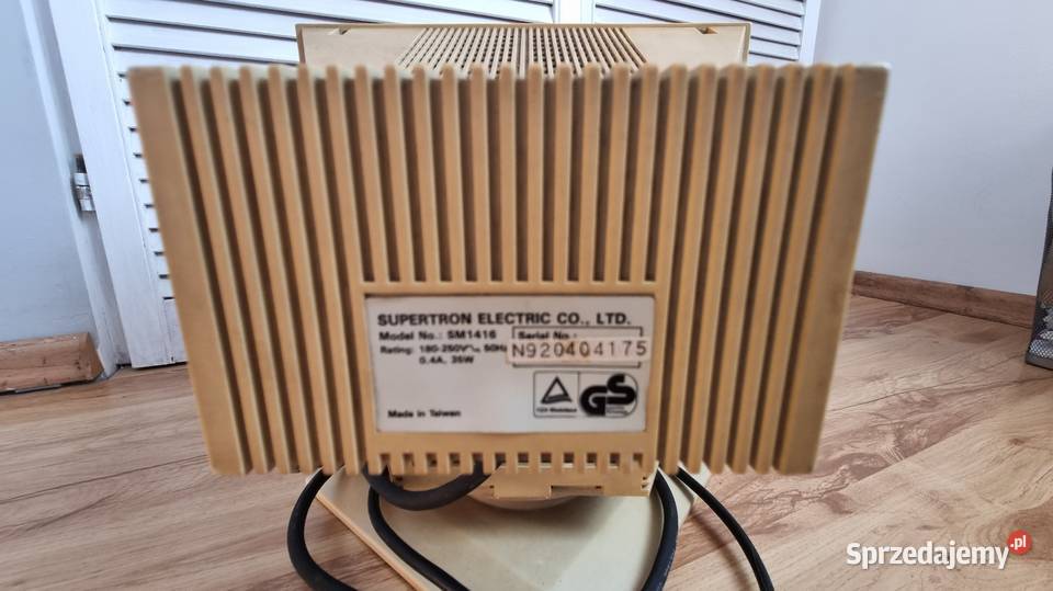 monitor CRT z lat 90tych VGA SUPERCOM SM1416