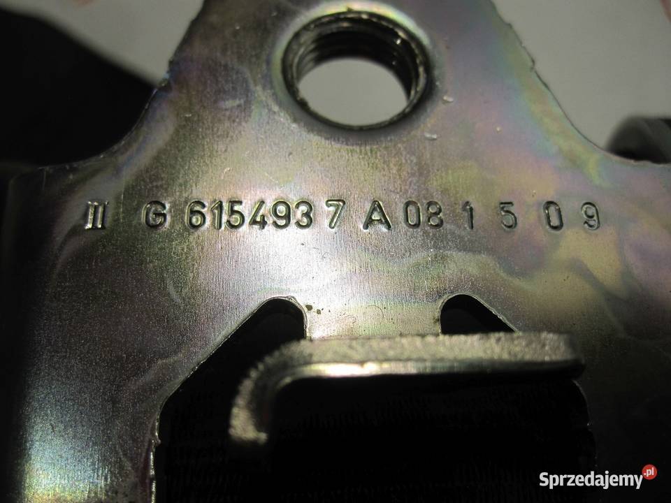 VW GOLF VI 09r pas bezpieczeństwa prawy przód