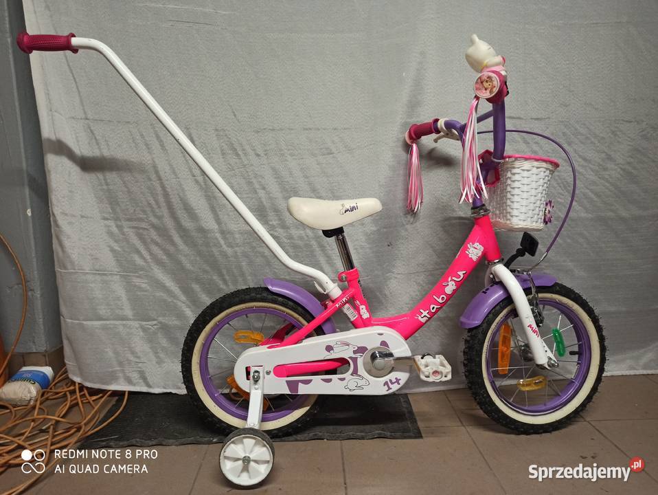 Rowerek Dzieciecy Firmowy Tabou 14 Śliczny Nowy Wieliczka
