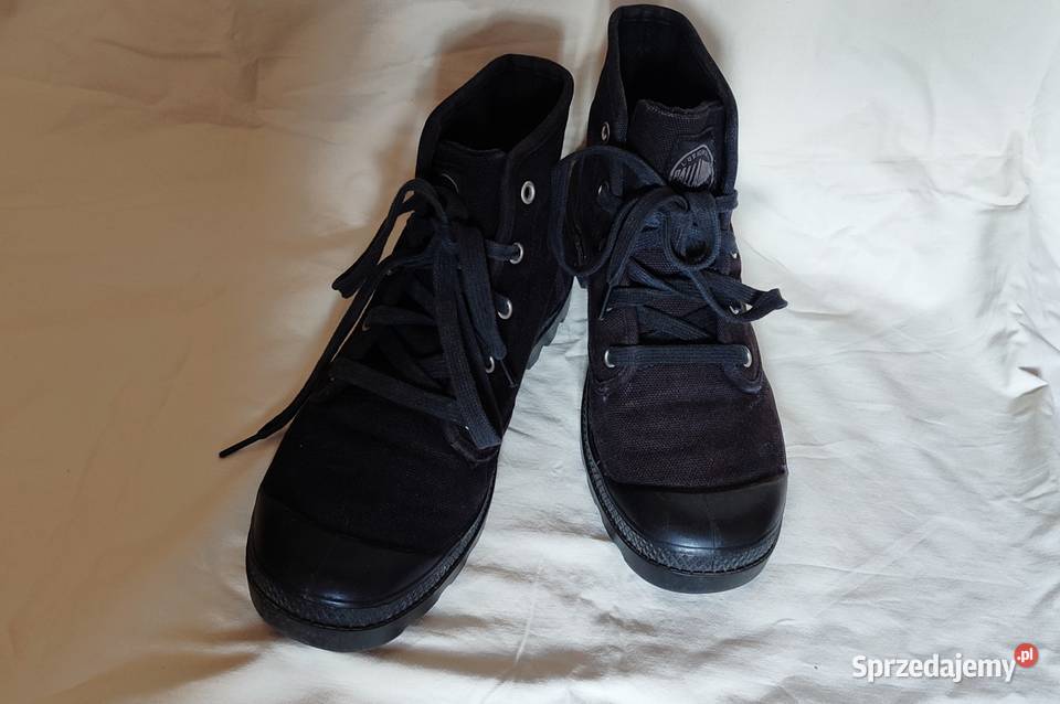 Czarne wysokie Buty Palladium Pampa HI 415 pomorskie Gdańsk sprzedam