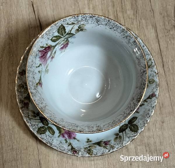 Flaczarka 300ml z talerzykiem IWONA Porcelana Stęszew