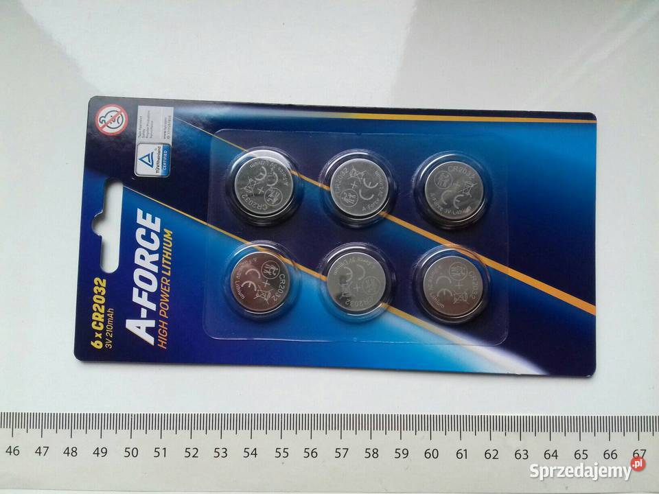 Bateria pastylkowa CR2032 AForce Lithium 3V Pozostałe Komputery i Akcesoria