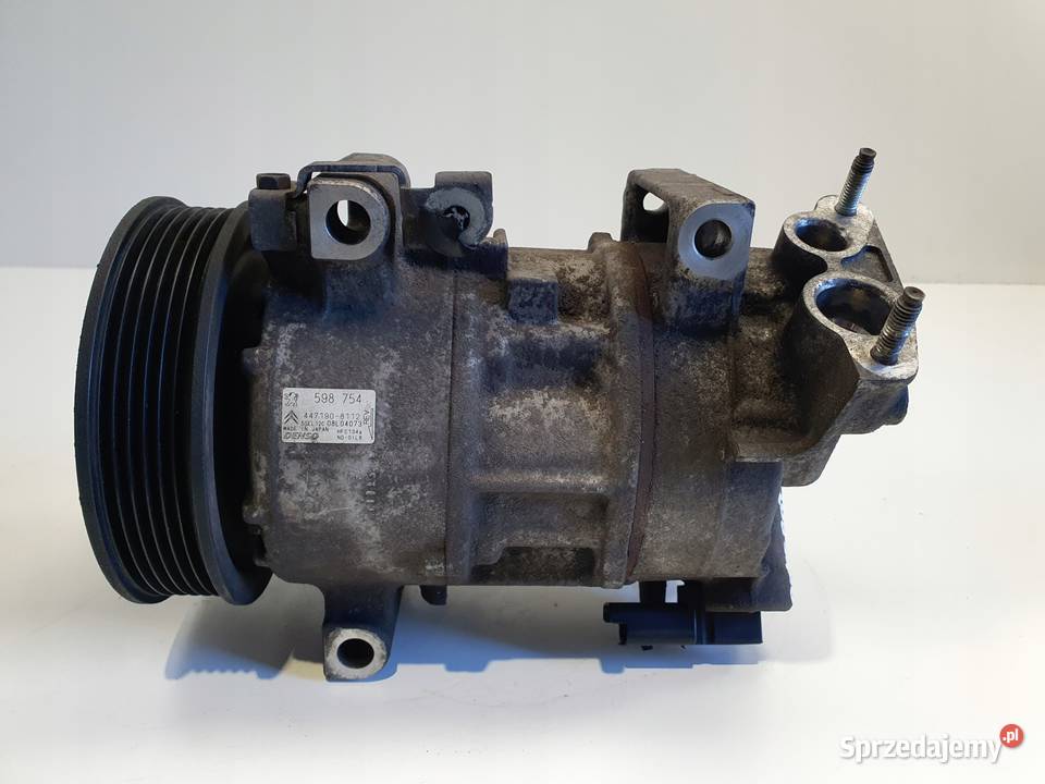 SPRĘŻARKA KLIMATYZACJI Peugeot 308 14 VTi pompa Części samochodowe Rudka