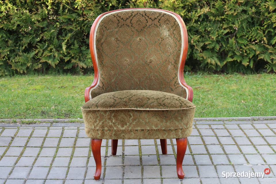 ARTexpert Stylowy fotel EMMA Dobrzany