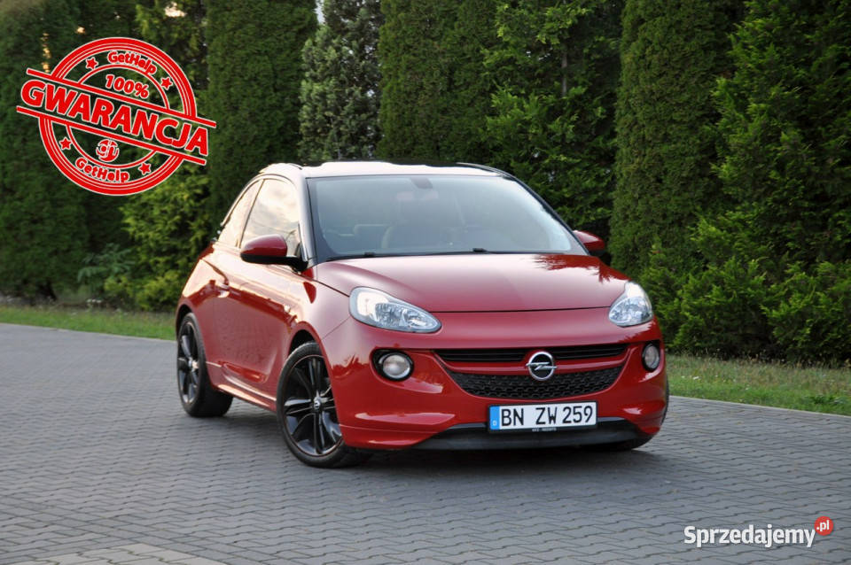 Opel Adam 14i87LedSkóryKlimatronikGrzana elektrochrom. lusterko wst.