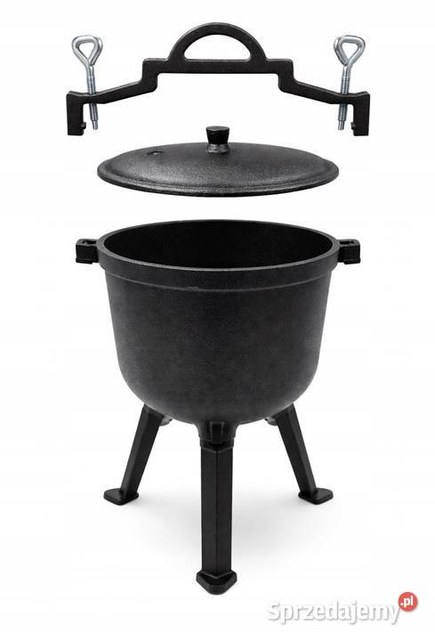 Kociołek żeliwny 8 L super Sosnowiec