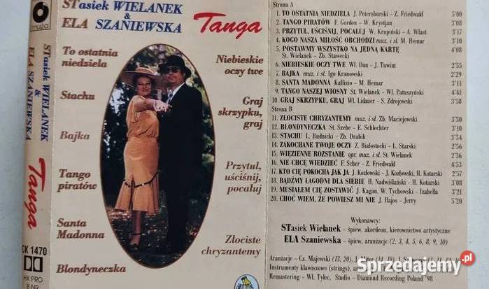 Duet Stela Tanga kaseta magnetofonowa Lutomiersk sprzedam