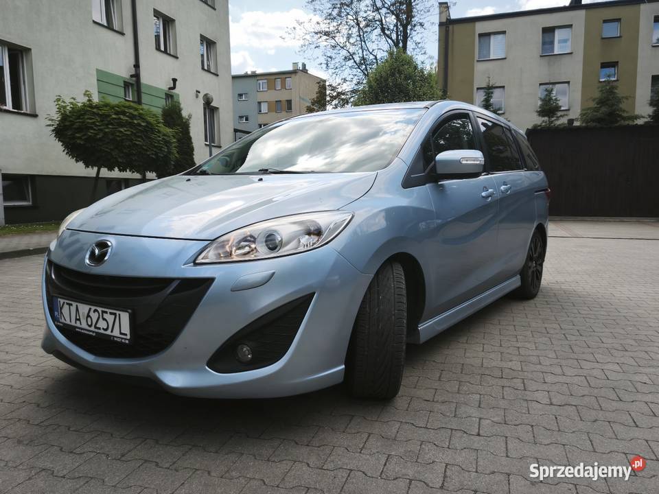 Mazda 5 Lift 16 hdi w kraju blacha super stan kurtyny powietrzne Rzuchowa