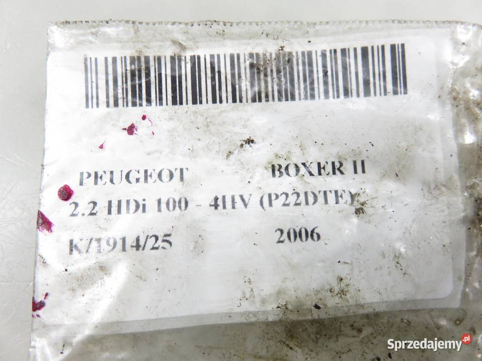 WTRYSKIWACZ PEUGEOT BOXER II 22 HDi 6C1Q9K546AC