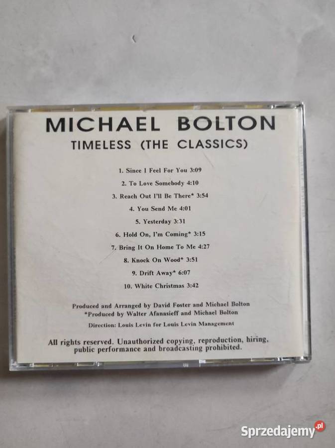 Michael Bolton Timeless the classic muzyka cd klasyczna Kielce