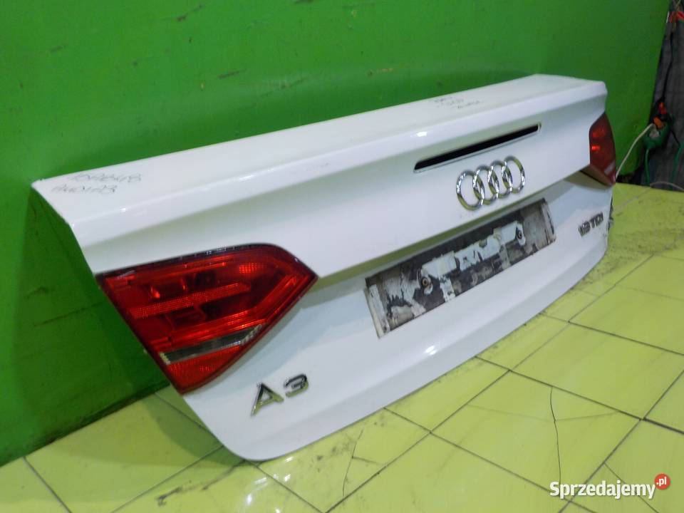 AUDI A3 8P II LIFT 09r CABRIO 2D klapa tyl Suków sprzedam