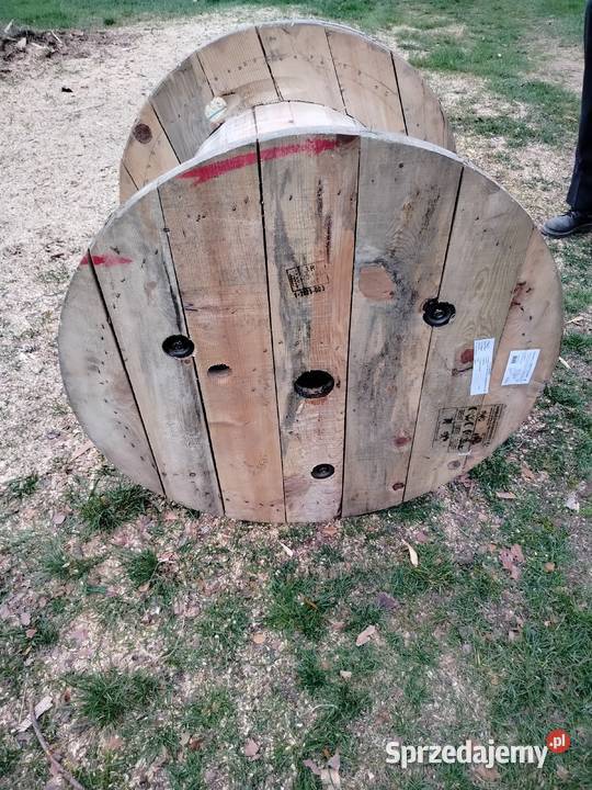 Szpula kablowa drewniana Pozostałe Ostrówek