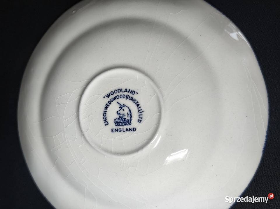 Zestaw kawowy trio Woodland Enoch Wedgwood Porcelana i szkło Chełm sprzedam