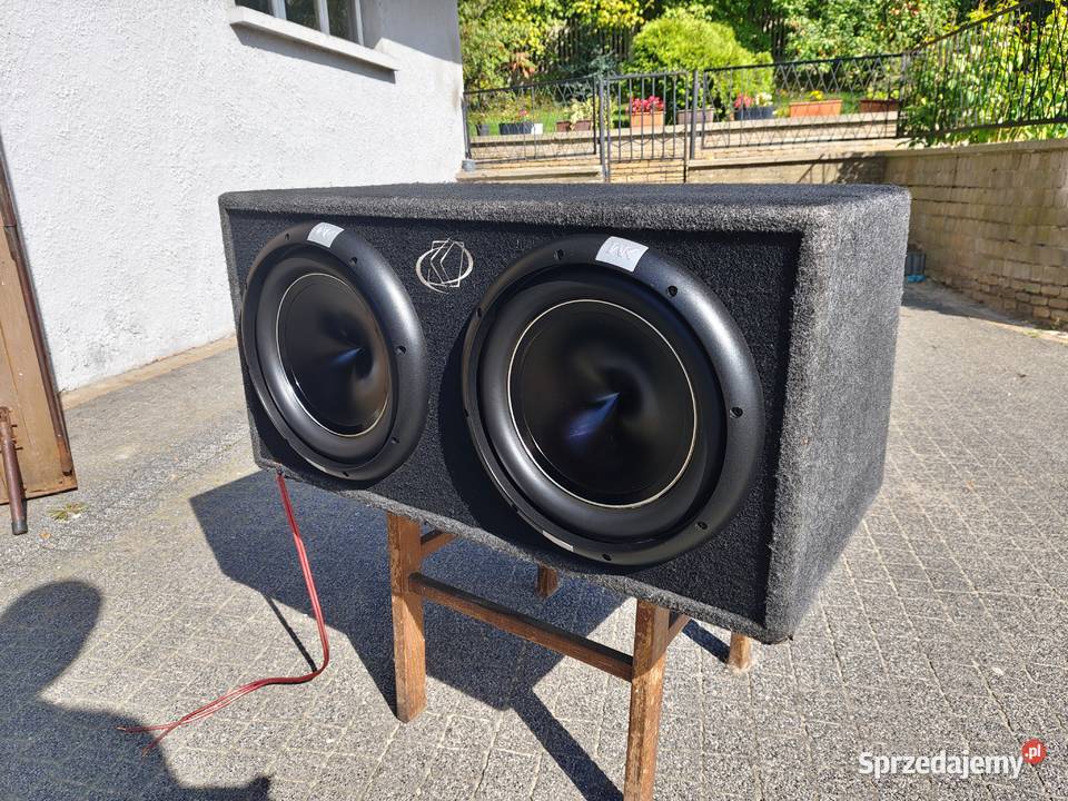 Skrzynia basowa bassowa dual subwoofer tuba Niegowonice