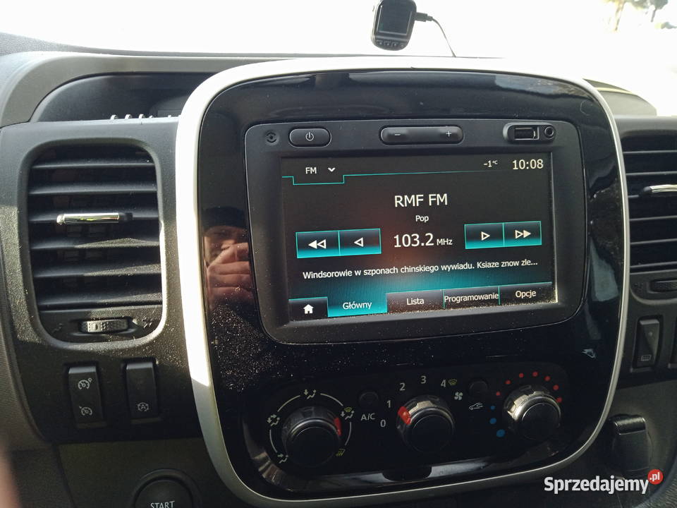 renault trafic 2019 r 54620 przebieg brygadówka 145KM Łącko