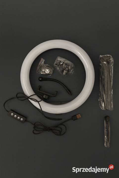 lampa pierścieniowa LED ze statywem i uchwytem Biała Podlaska sprzedam